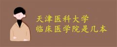 天津醫(yī)科大學(xué)臨床醫(yī)學(xué)院是幾本